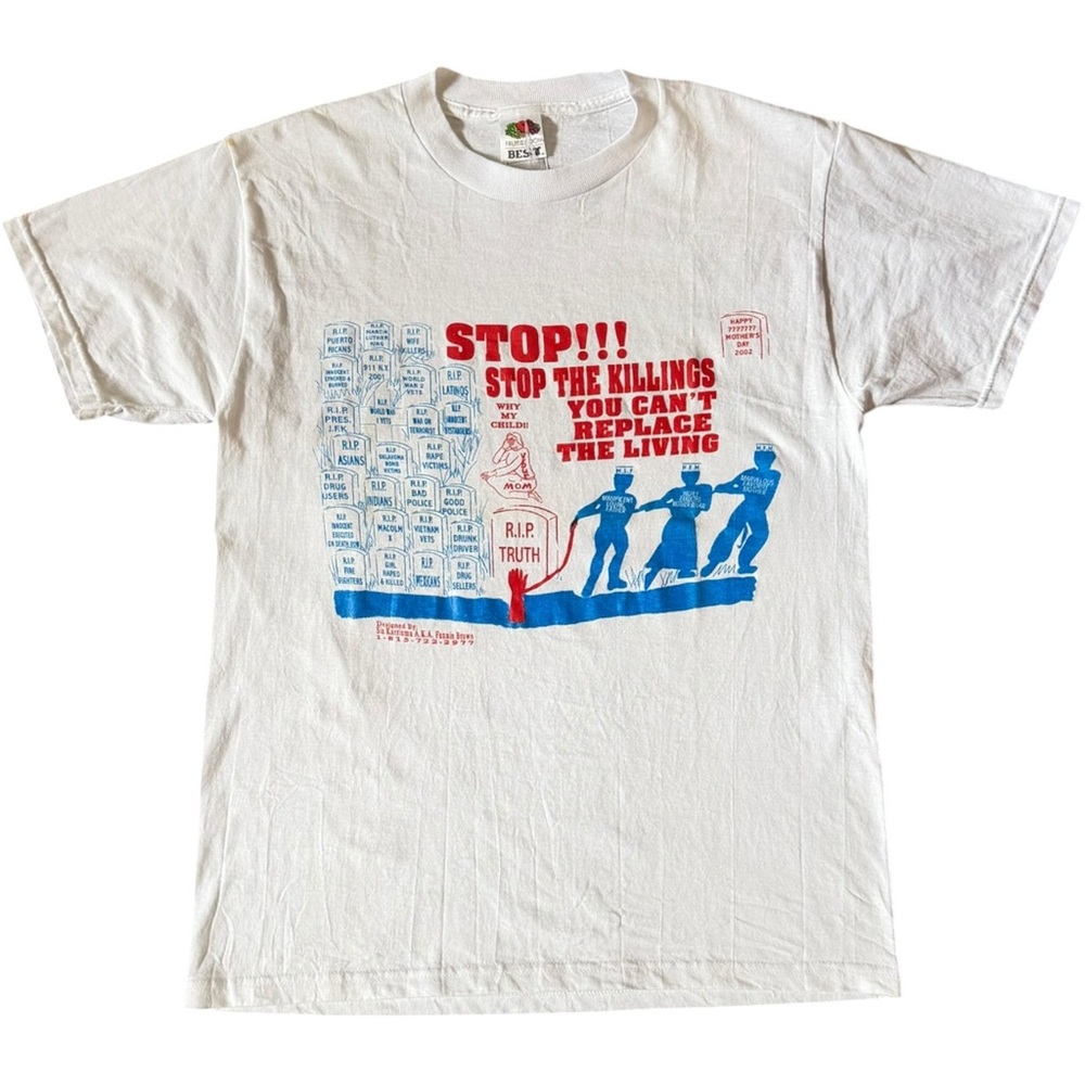 Stop the Killings You Can’t Replace the Living Y2K T-shirt